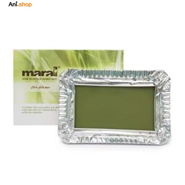 موم وکس قالبی آلوئه ورا مخصوص موهای ضخیم مارال 500 گرمی