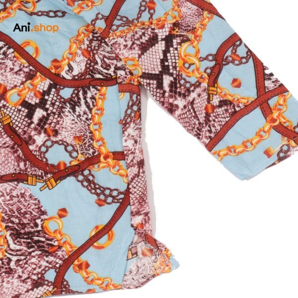 بلوز نخی آستین بلند زنانه