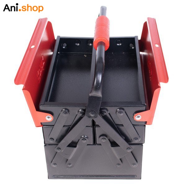 جعبه ابزار فلزی اتوماتیک 30 سانتی متر 3 طبقه سری ایران کد 9171