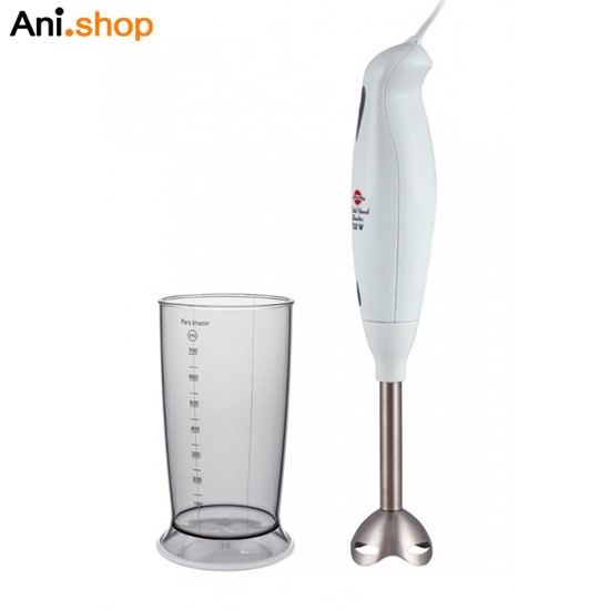 مخلوط کن دستی استیل پارس خزر مدل HB5501 S سفید کد 151