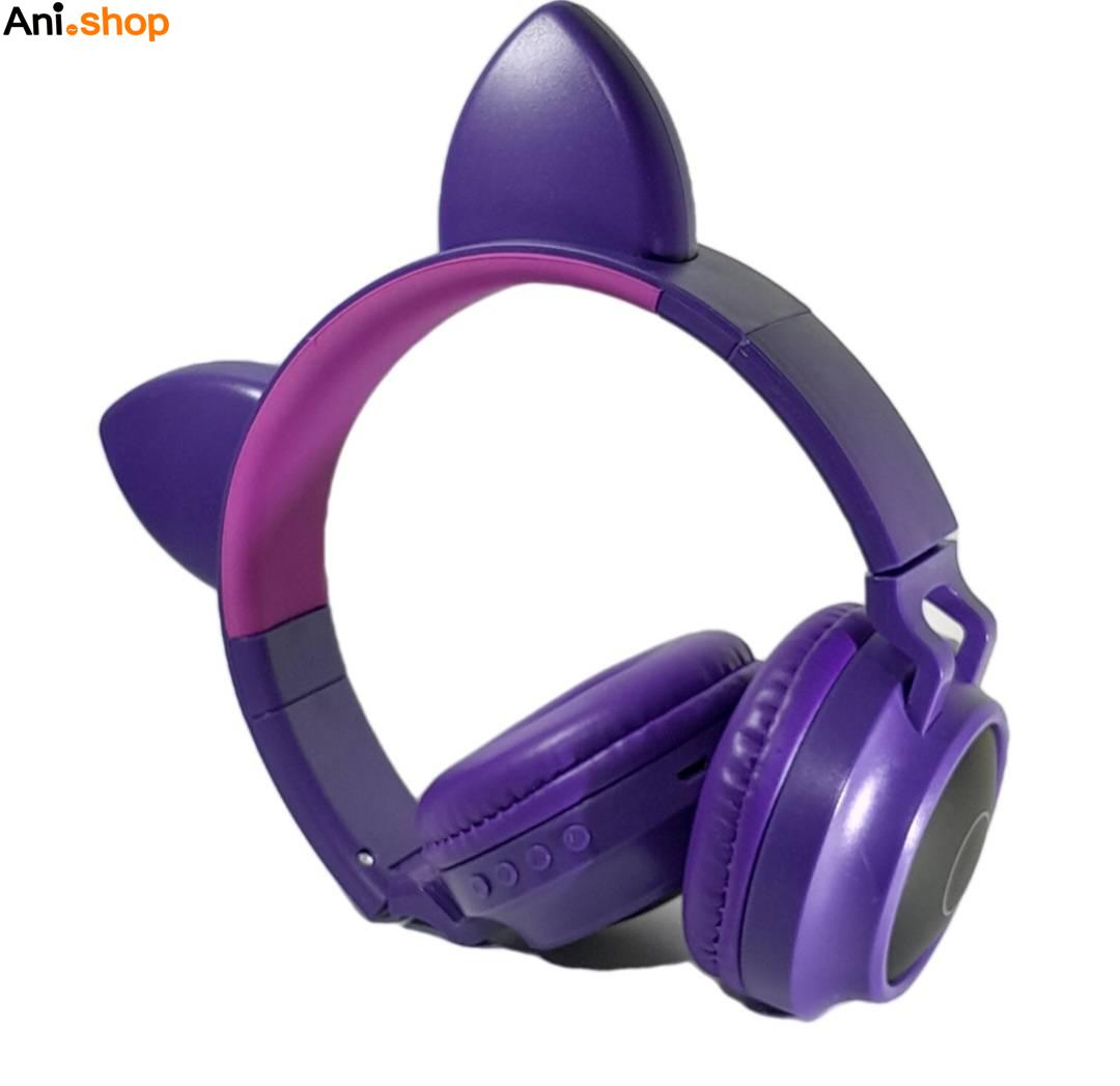 هدفون بلوتوثی مدل گربه ای کد YPPK-BT028 - Image 2