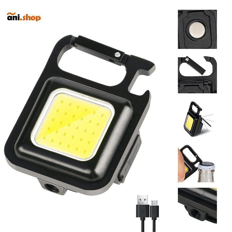 چراغ قوه چندکاره کمپینگ مگنتی.شارژی