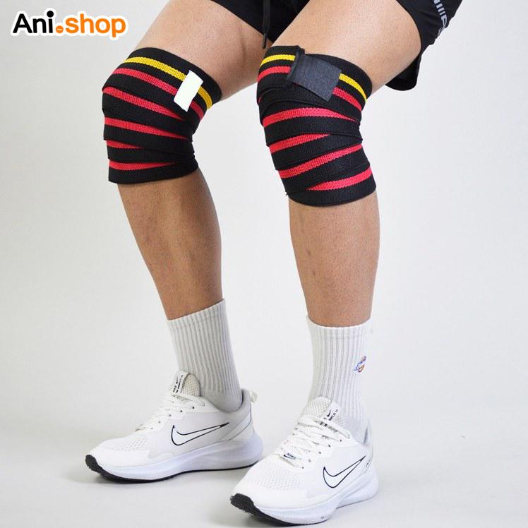 زانو بند ورزشی مدل بدنسازی 2 عددی تمام کش اصل - Image 2