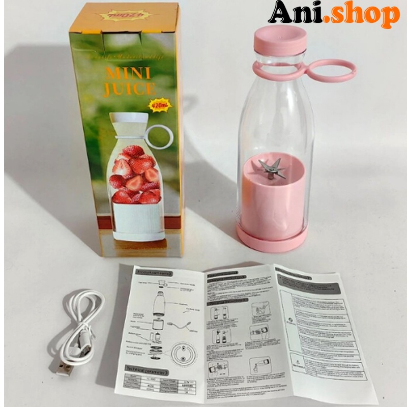 شیکر برقی مخصوص ورزشکاران مدل بطری 420 میل - Image 3