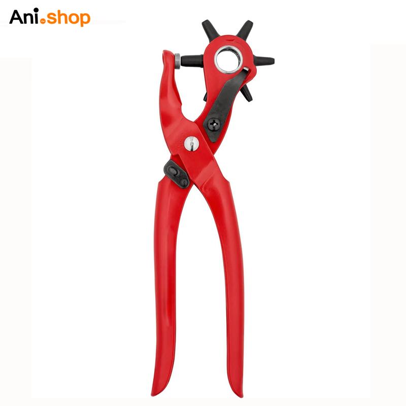 پانچ چرم کمربند 6 سر فولادی