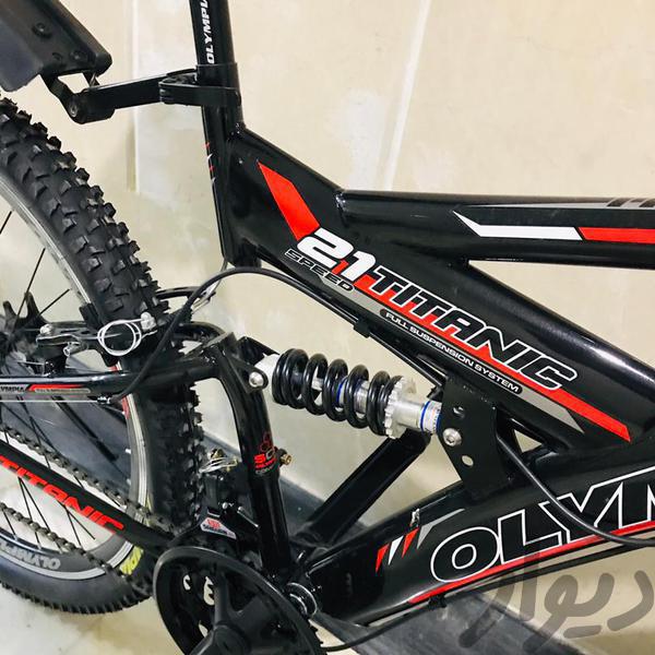 دوچرخه المپیا تایتانیک دنده ای سایز 26 – OLYMPIA TITANIC