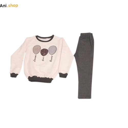 ست بلوز شلوار ضخیم دخترانهFVA136