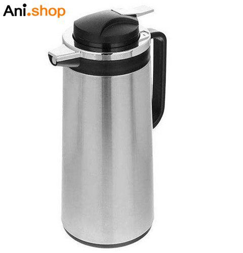 فلاسک 1 لیتر استیل شیشه دار مدل UN-1802 کد 168 - Image 2