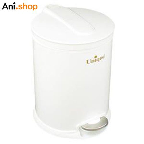 سطل زباله 16 لیتر سفید مدل UN-4130 کد 208