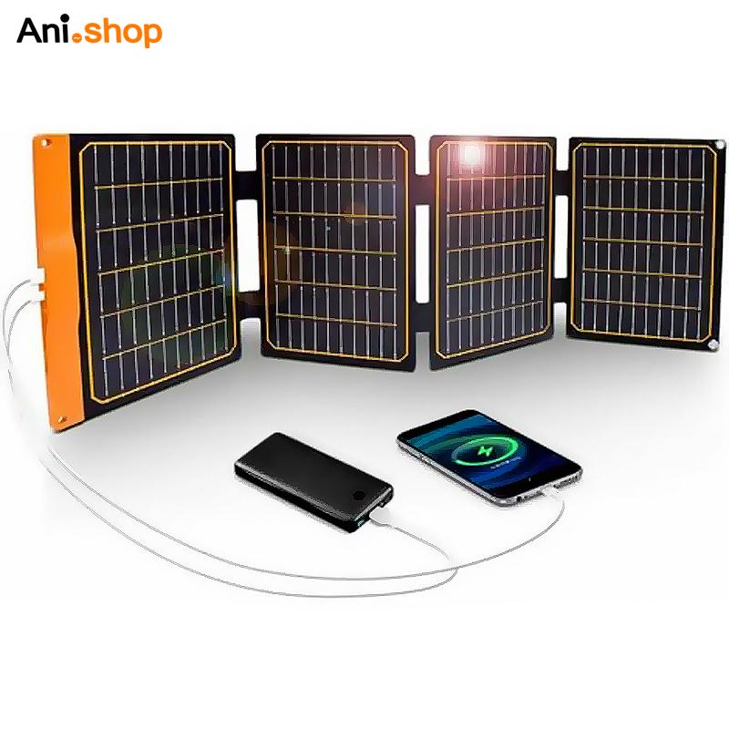 پنل خورشیدی 60 W اورجینال usb و 14ولت - Image 2