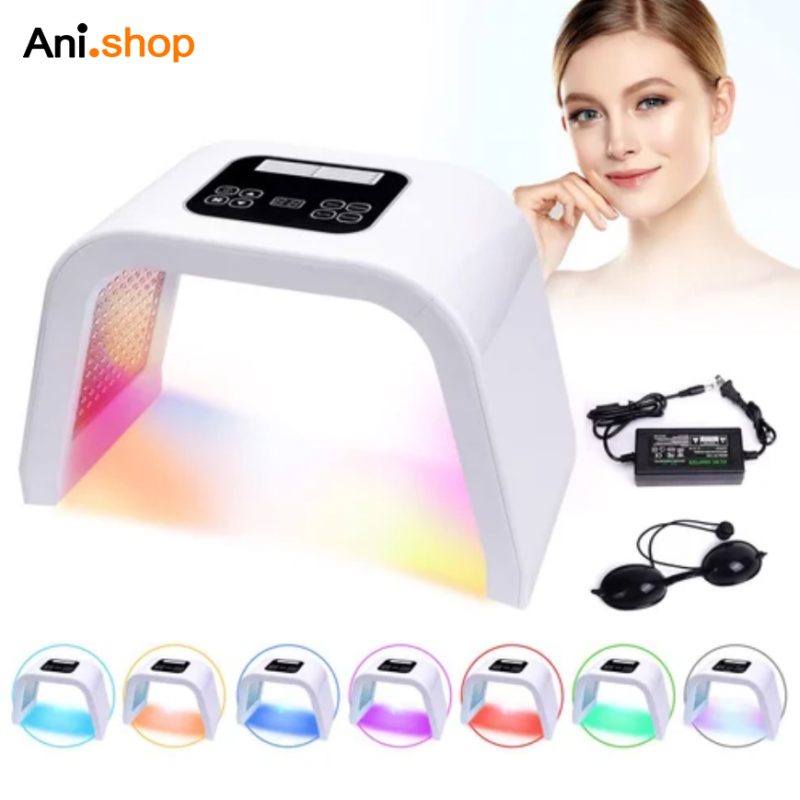 دستگاه ماسک ال ای دی تراپی امگا لایت مدل 7 Light هفت رنگ