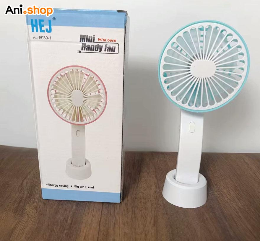 پنکه دستی همراه شارژری با حجم باد بالا HEJ - Image 6
