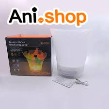 سطل یخ بلوتوثی مدل K-036 با اسپیکر و نورپردازی RGB - تصویر 2
