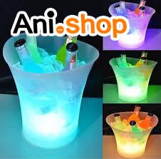 سطل یخ بلوتوثی مدل K-036 با اسپیکر و نورپردازی RGB - تصویر 3