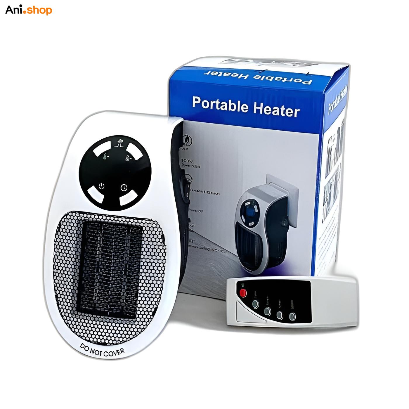 فن هیتر ریموت دار مدل دیواری تایمر دار 800W