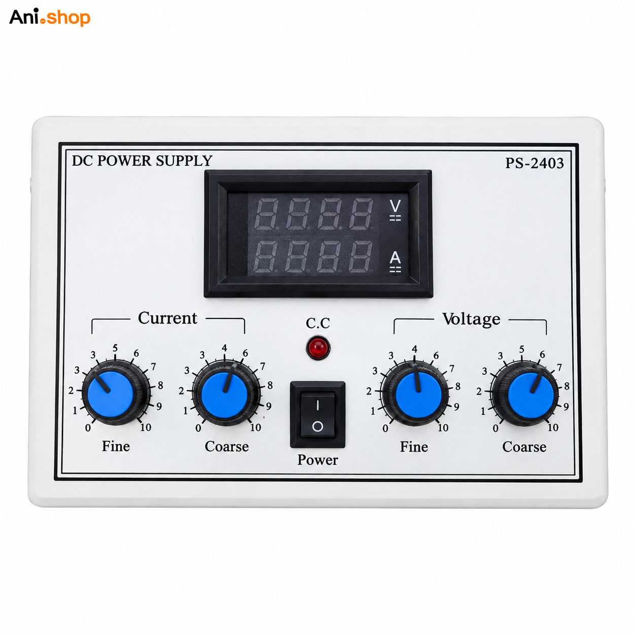 منبع تغذیه DC آزمایشگاهی مدل PS-2403 با نمایشگر دیجیتال - تصویر 2