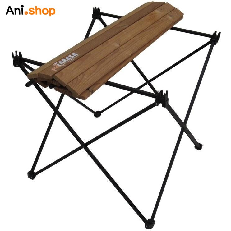 میز سفری تاشو چوبی سایز صفحه 75×50 سانتی متر - تصویر 6