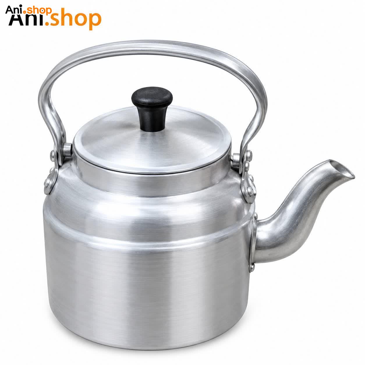 کتری آلومینیومی مسافرتی دستهدار مخصوص کمپینگ و طبیعتگردی