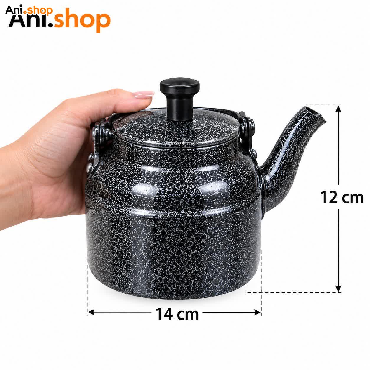 کتری آلومینیومی مسافرتی دستهدار مخصوص کمپینگ و طبیعتگردی - تصویر 2