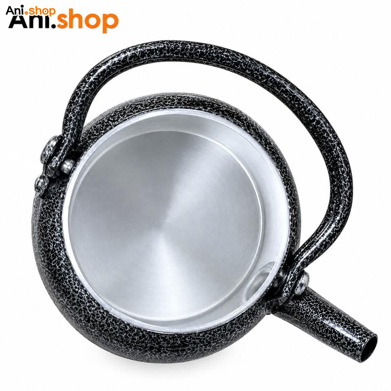 کتری آلومینیومی مسافرتی دستهدار مخصوص کمپینگ و طبیعتگردی - تصویر 3