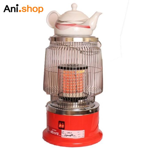بخاری برقی 360 درجه آراسته مدل زنبوری - Image 2