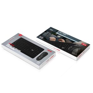 کیبورد و ماوس هیسکا مدل H-MK15W ا Hiska H-MK15W wireless Keyboard and Mouse
